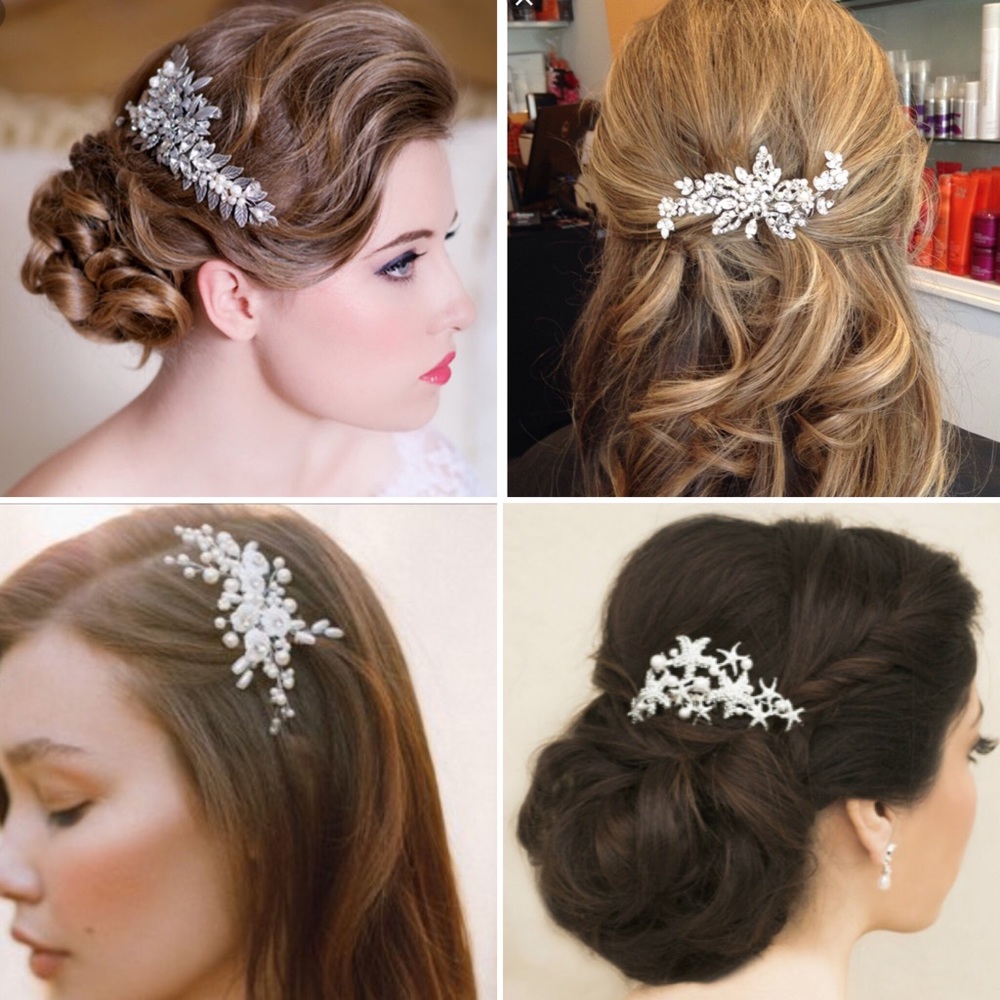 NEW Wedding Bridal Crystal Hair Accessory